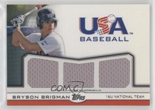 2011 Topps USA Baseball Team Triple Relics 65/240 Bryson Brigman #TR-BB 0af