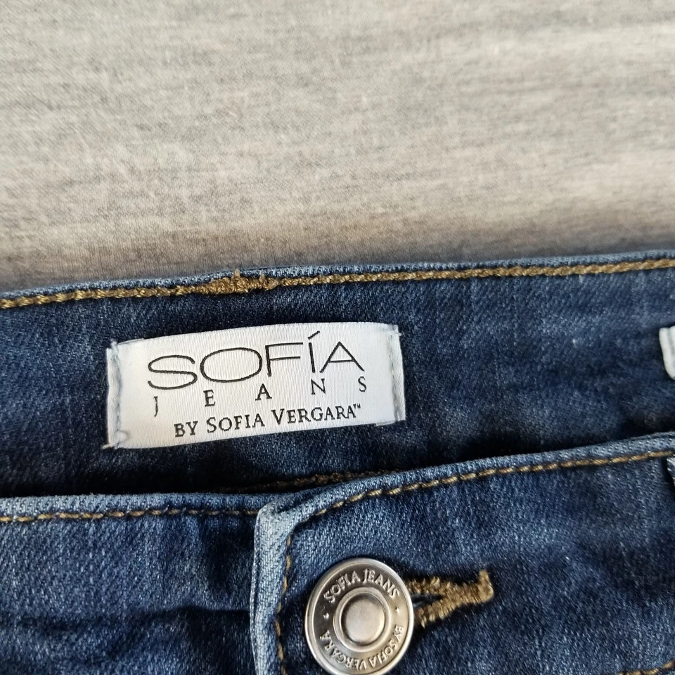 Sofia Jeans Women's Sz 10 Sofia Skinny Ankle Stretch MedWash Normcore CuteTrendy - Image 2 of 4