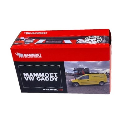 VW Volkswagen Caddy WSI 02-2344 1:50 Modellauto Mammoet Limited Edition OVP #M78