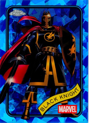 #ad Topps Chrome Marvel Sapphire 2025 Black Knight 165 $2.99