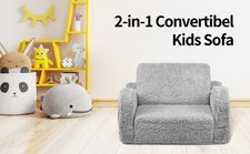 Kids Sofa Bed Foldable Children Couch Lounger Chair for Boys Girls
