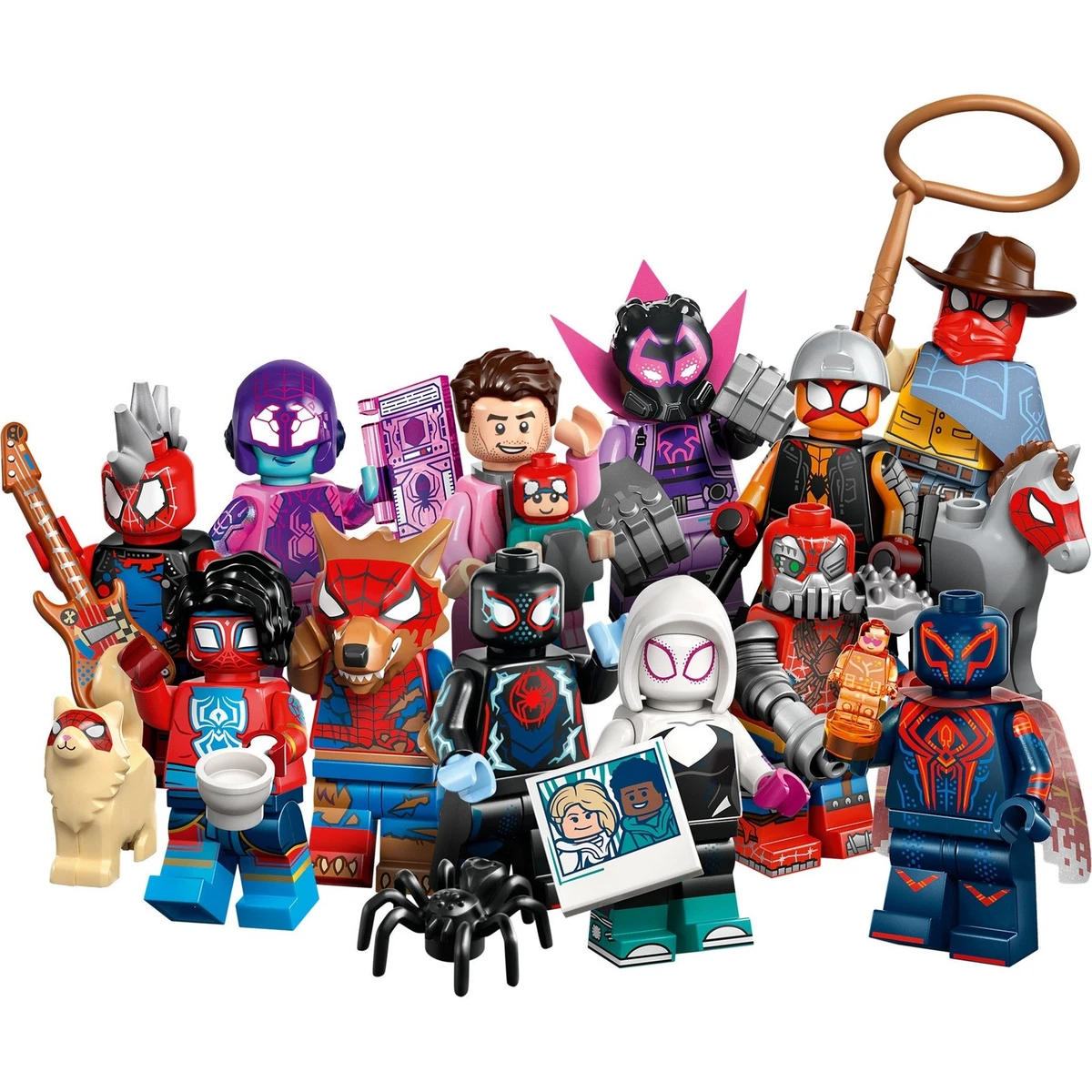 LEGO 71050 Spider-Man: Across the Spider-Verse - Kompletter Satz - UNGEÖFFNETE