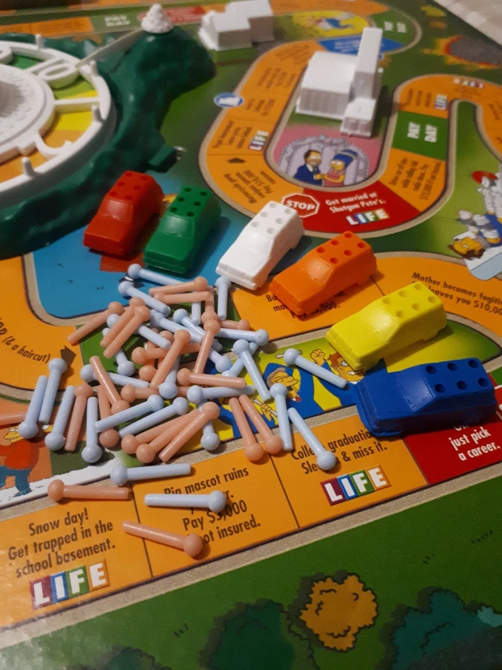 The Simpsons The Game Of Life - Complete With Instructions - MB Games 2004 - Image 2 of 4