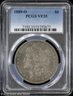 1889-O $1 Morgan Silver Dollar PCGS VF 35