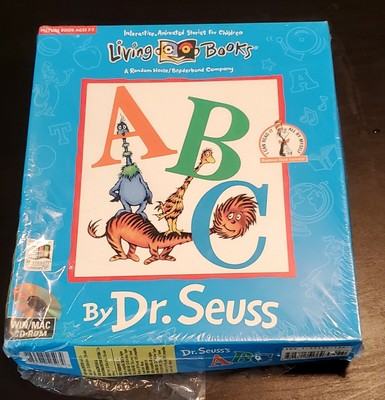 Dr Seuss S Abc Big Box Game Pc Windows 95 3 1 Mac 1995 Cd Living Books Sealed Ebay