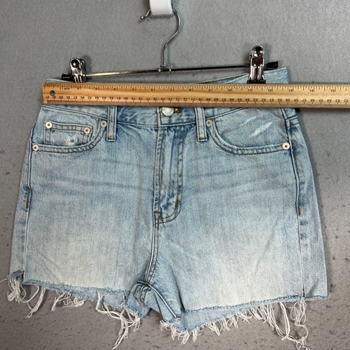 Madewell The Perfect Vintage Jean High Rise Denim Cutoff Shorts Womens 24 - Picture 6 of 12
