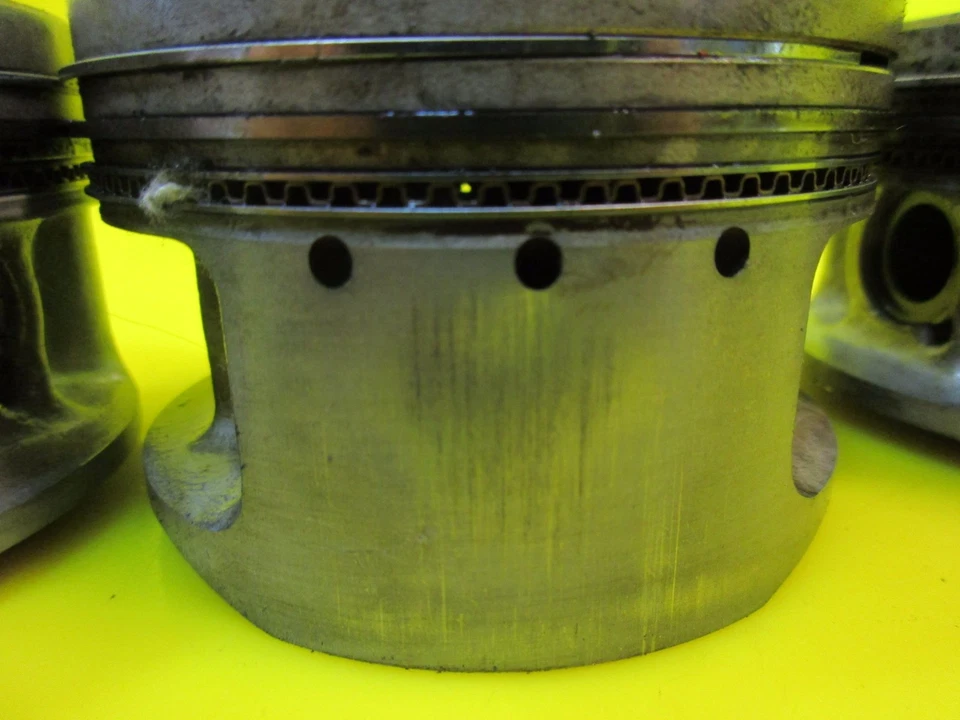 1990 90 YAMAHA VMAX V MAX 12 1200 VMX12 PISTON PISTONS COMPRESSION RING RINGS - Image 4 of 4