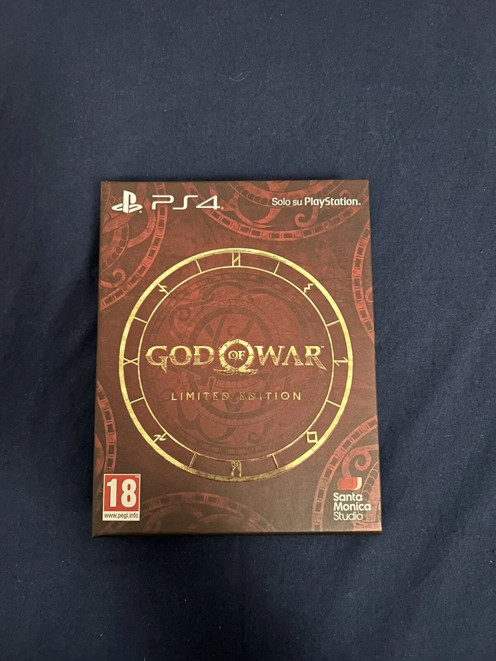 GOD OF WAR LIMITED STEELBOOK EDITION - SONY PS4 - COME NUOVO VERS. ITALIANA, foto 1 di 4