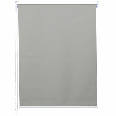 Jalousie MCW-D52, Fensterrollo Rollo, Sonnenschutz 120x160cm grau