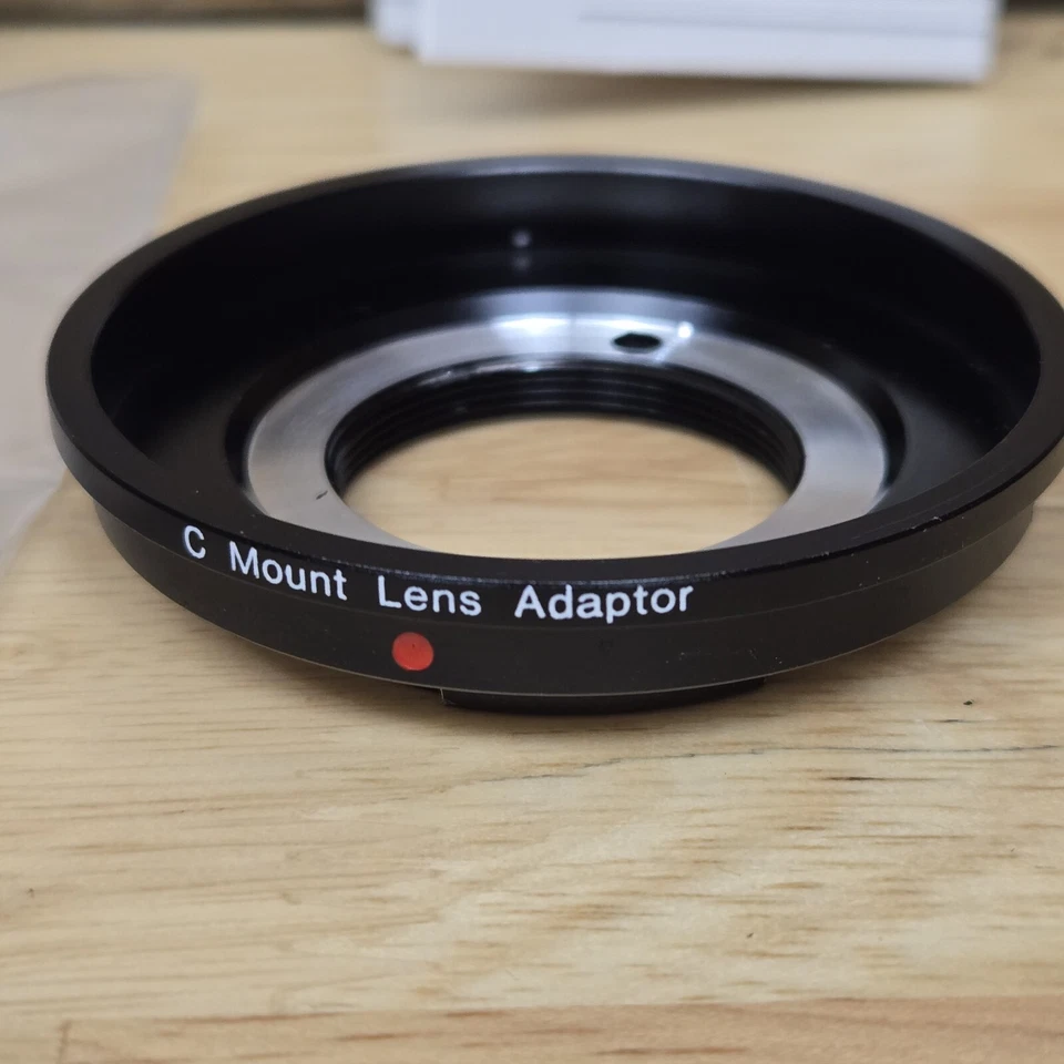 Adaptador de montaje de lente PANASONIC WV-AD16 C-Mount Japón  Foto 4 de 4