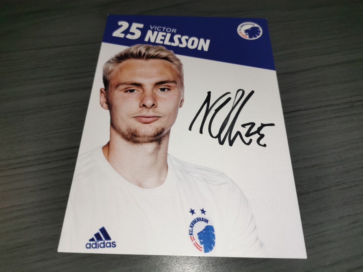 Victor Nelsson hand signed FC Copenhagen Club autograph card | eBay