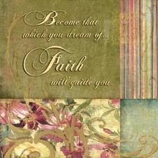 Ceramic Backsplash Tile Mural Inspirational Religious Kitchen/Bathroom - Faith