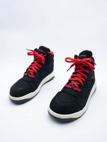 ELTEN Lakers Black Mid ESD S1P Chaussures Sécurité Homme Basket Textile Respirante Pointure 44 EU