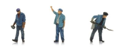 Depot Personal (3x) Ho / Oo Anzeige Figur Set Artitec 5870087