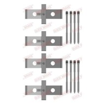 2x Quick Brake 109-0136 Zubehörsatz Scheibenbremsbelag Vorne für Audi Skoda Seat