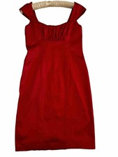 BNWT David Meister Red Cocktail Dress, Size 4
