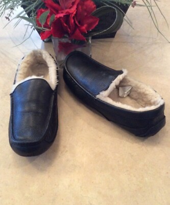 Ugg leather loafers size 11 black UGG Men main image 3