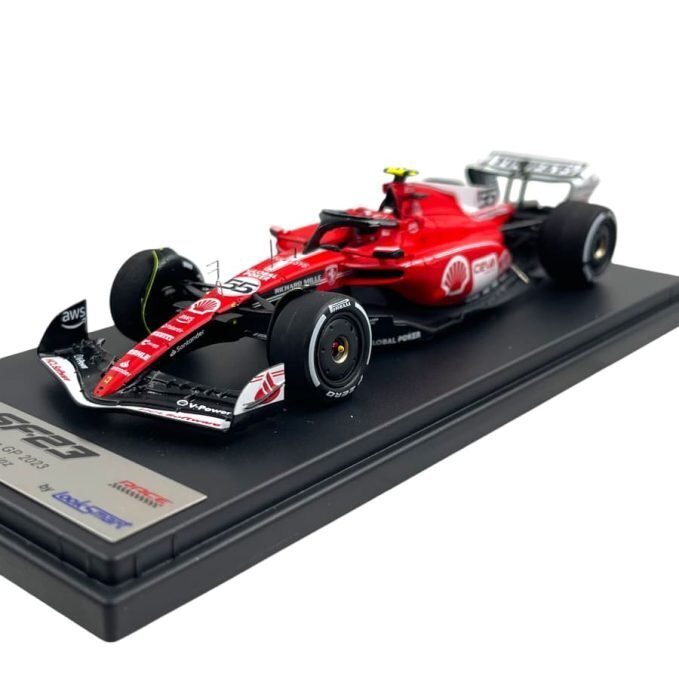 F1 Looksmart Modell 1/43 Ferrari Sf-23 Las Vegas Gp 2023 C.Sainz #55