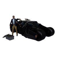 Mc Farlane - Dc Multiverse - Tumbler With Lucius Fox 1/12 (The Dark Knight) Gold