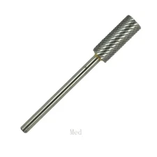 Medicool Carbide Drill Bit 3/32" Silver Small Barrel Two Way Cut CC2 Medium