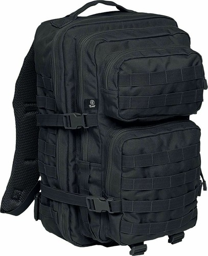 BRANDIT Zaino Borsone uomo donna militare campeggio US Cooper 40 litri  Black | eBay