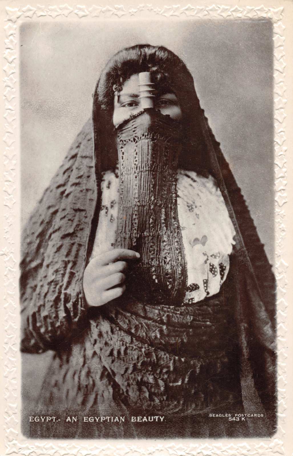 R317826 Egypt. An Egyptian Beauty. Beagles. 543 K. RP. P. Coustoulides