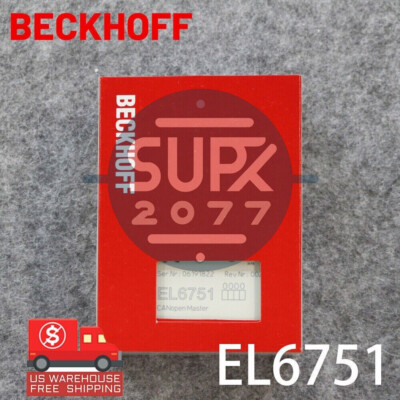 New BECKHOFF EL6751 EL6751-0000 EL 6751 EtherCAT CANopen Master Module
