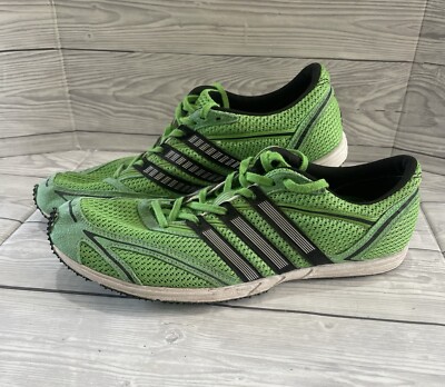 Adidas Adizero Leichtathletik Turnschuhe Grün Größe 8,5 UK