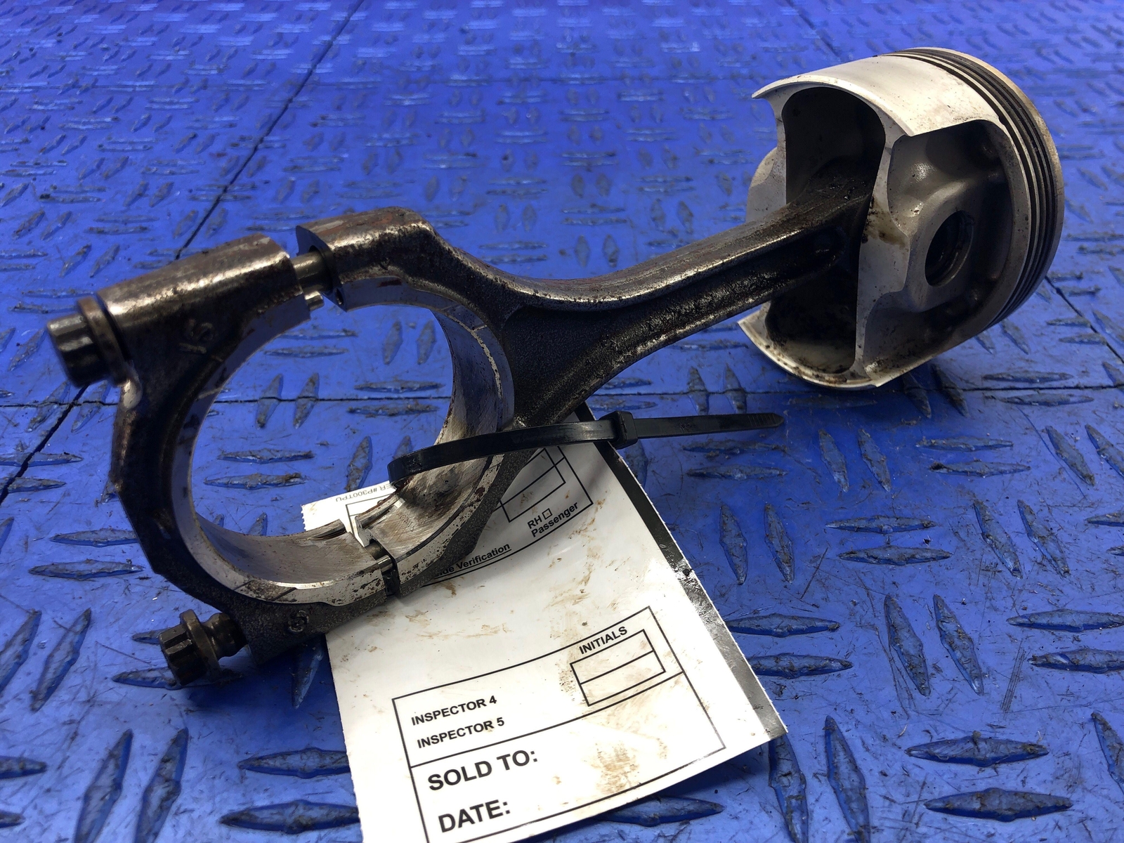 2011-2015 AUDI R8 4.2L ENGINE PISTON W/CONNECTING ROD 079107066CT OEM