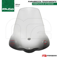 PARABREZZA PARAVENTO COMPLETO TRASPARENTE FACO HONDA CHIOCCIOLA @ 125 150 22286