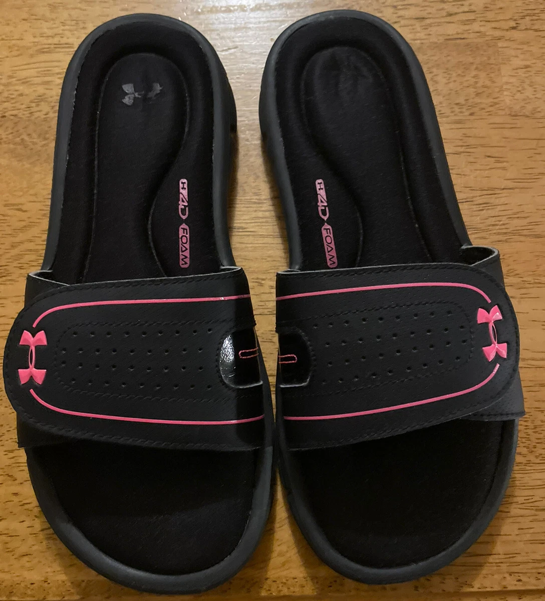 Under armour store foam sandals