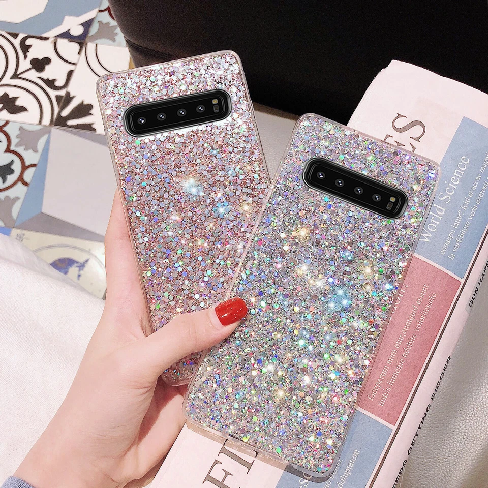 Ударопрочный блестящий термополиуретановый чехол для Samsung Galaxy S22 Plus S21 Ultra S20 S10 Note20 - Изображение 4 из 4