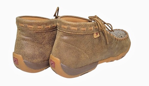 WDM0080 Twisted X Women’s Driving Moccasins – Bomber/Nude Print NEW - Picture 6 of 10
