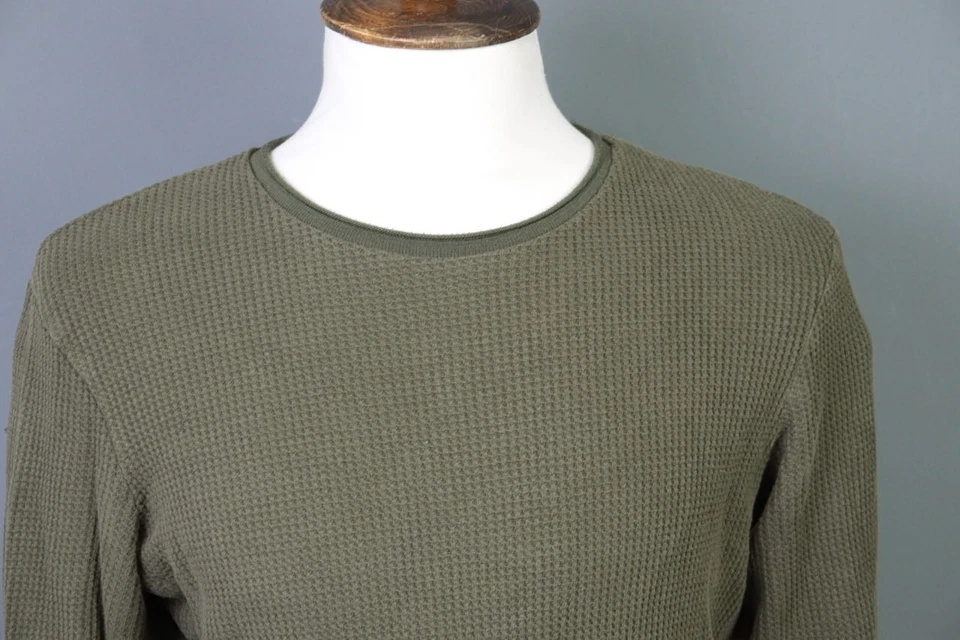 Suéter tejido gofre caqui Z Zegna Foto 2 de 4
