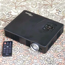Optoma ML500 LED DLP Projector (6 lamp hours) case remote small compact portable