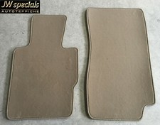 Fußmatten Autoteppiche für BMW Z3  Roadster 1995-2002 Beige 2teilig Velours Neu
