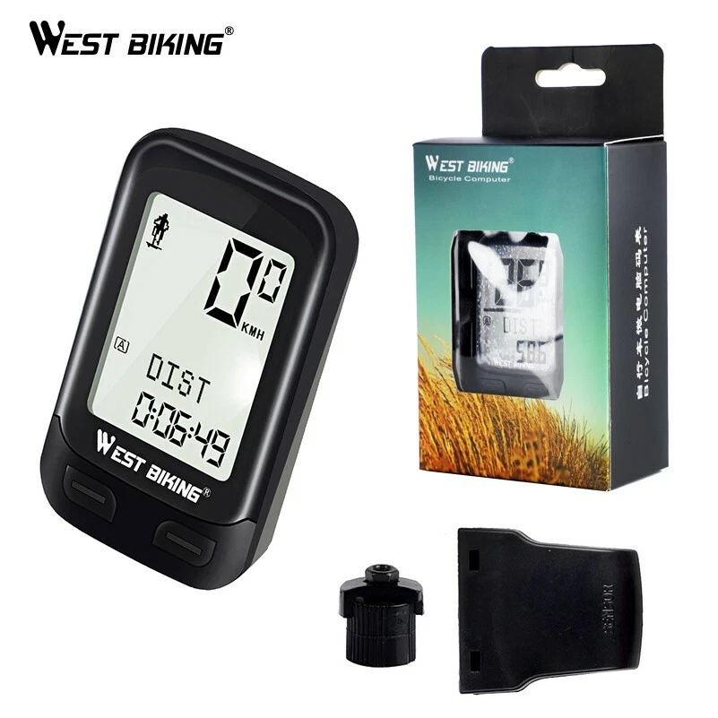 Waterproof Wireless Bicycle Computer LCD Bike Speedometer Odometer for Riders - Image 3 of 4