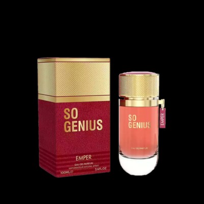 So Genius By Emper - Eau de Parfum for Woman -3.4 FL.OZ. 100ml