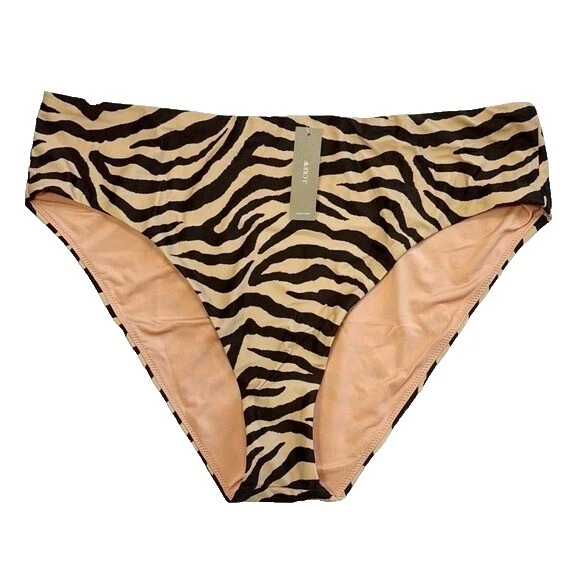 Roupas de Praia Listrado Marrom para mulheres