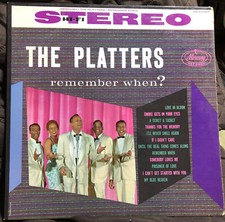 PLATTERS LP Remember When 1959. Mercury SR 60087. Stereo. LP/VG