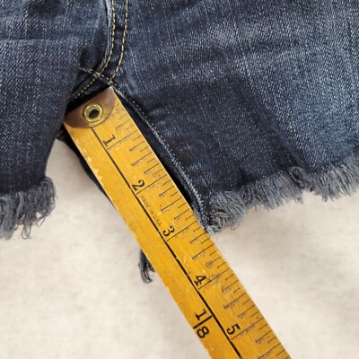 Short En Jean American Eagle Taille 2 - Look Détruit, Occasion En Très Bon état, Parfait Pour Un Style Décontracté