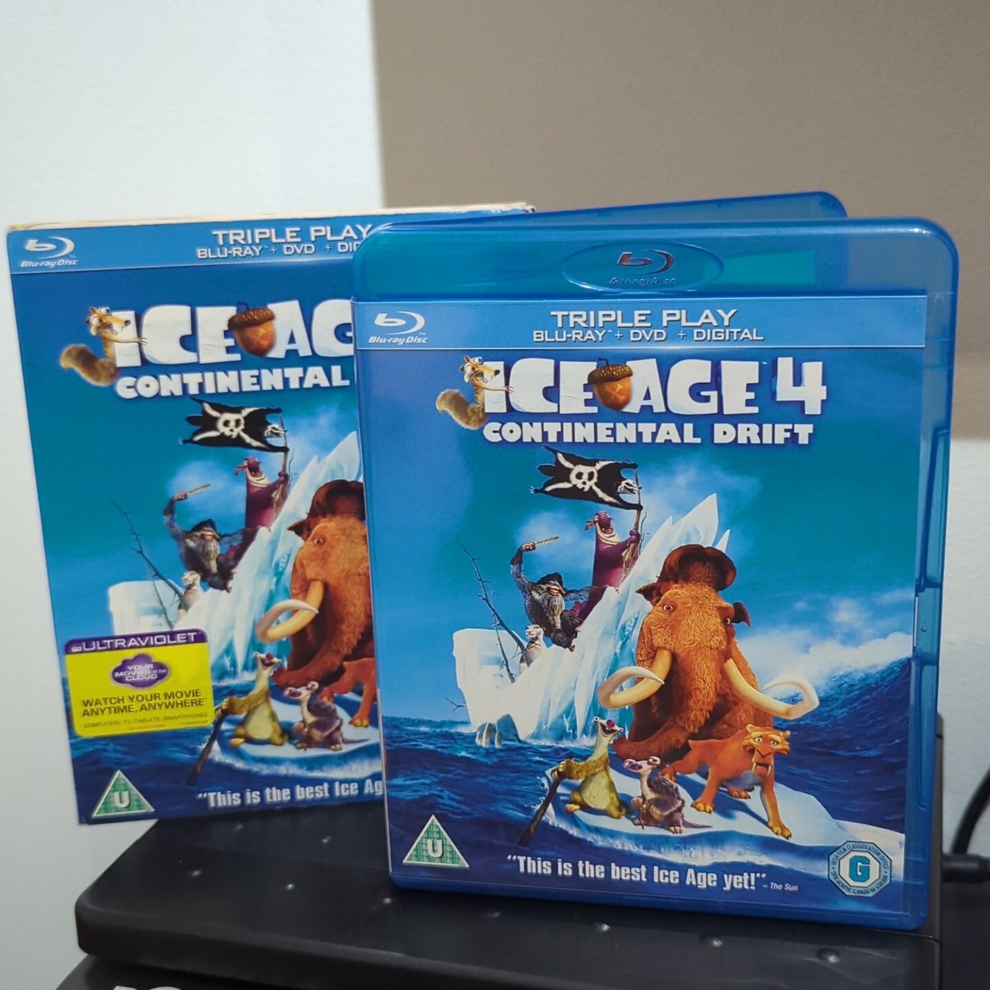 Ice Age 4: Continental Drift (Blu-ray, 2012) Movie Film Animation