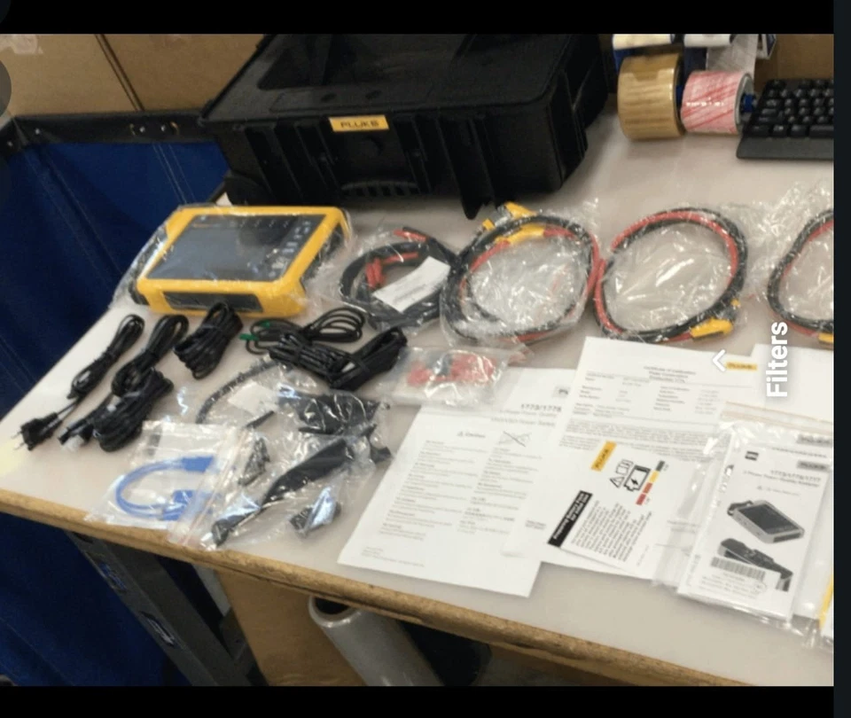 FOR Fluke 1777 Three-Phase Power Quality Analyzer  Mint Latest Calibration - Image 2 of 4