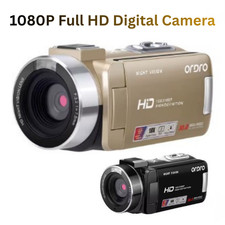 1080P HD Digital Camera Video Recorder Camcorder with 18x Zoom Night Vision
