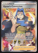 Karen's Conviction 193/198 Full Art Pokemon Chilling Reign NM on eBay