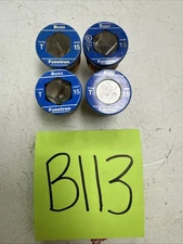 Buss TYPE T 15 AMP Fuses, Lot Of 2 - ECS