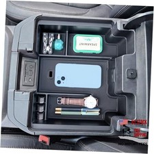 Full Size Center Console Organizer Tray Compatible with Full Tray with black