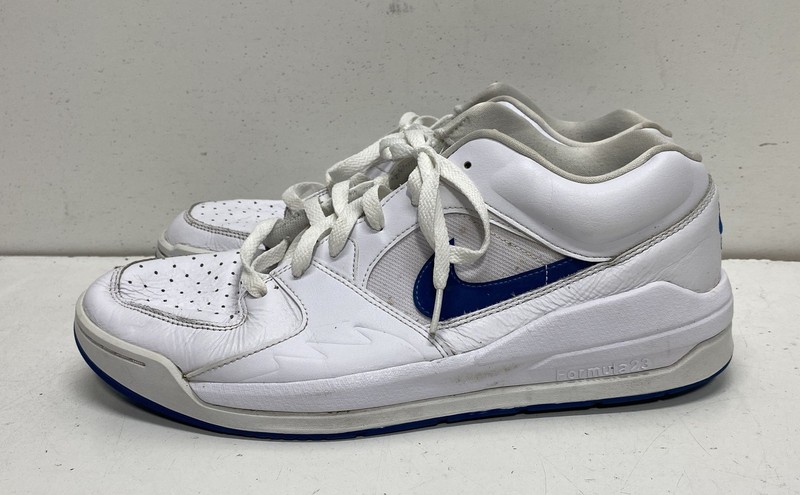 Nike Jordan Stadium 90 White Royal Blue Men's Sneakers Size 12