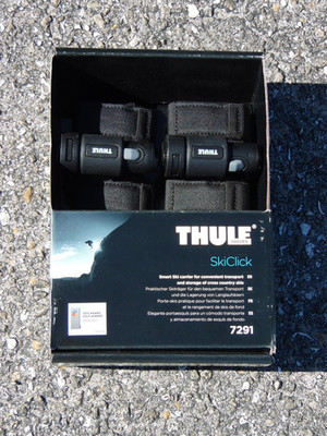 New Thule SkiClick 7291 Ski Rack For Cross-Country Skis , Transport or Storage