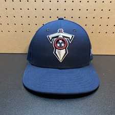 Tennessee Titans Hat Cap 7 1/4 Blue New Era 59FIFTY NFL Fitted Football
